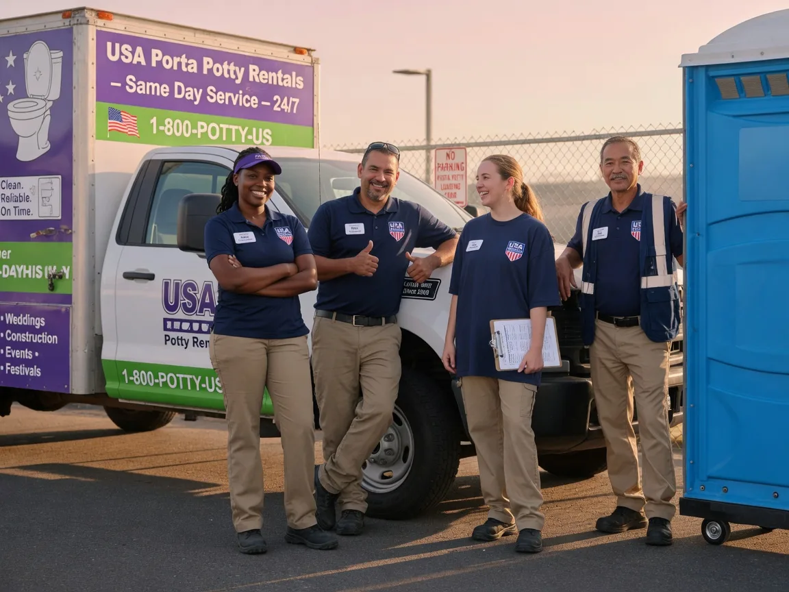Porta Potty Rental company in Blanchard, IA